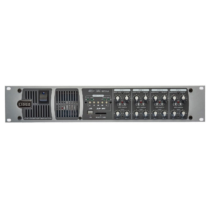 Cloud 46-120TMedia - 4 Zone Integrated Mixer Amplifier - Secondhand
